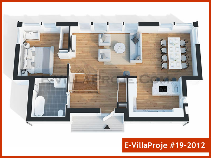 Modell 19-2012 — 213 m², 2 Geschosse thumbnail 3