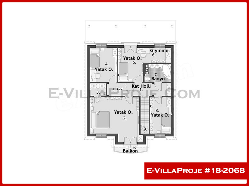 Model 18-2068 — 213 m², 2 storeys thumbnail 3