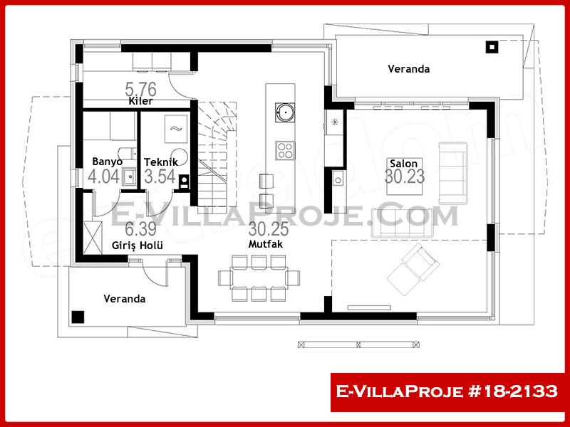 Model 18-2133 — 214 m², 2 storeys thumbnail 2