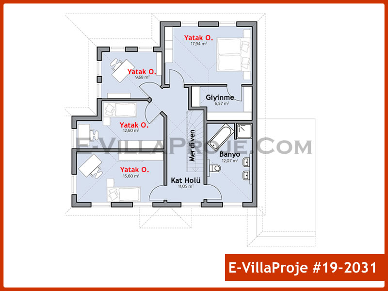 Model 19-2031 — 214 m², 2 Kat thumbnail 3