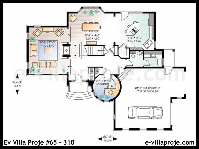 Model 65-318 — 215 m², 2 Kat thumbnail 2