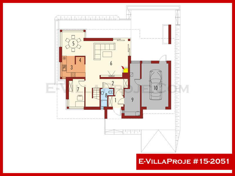 Modell 15-2051 — 215 m², 2 Geschosse thumbnail 2