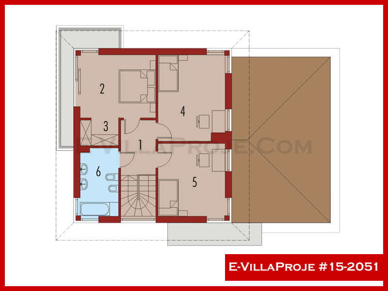Modell 15-2051 — 215 m², 2 Geschosse thumbnail 3