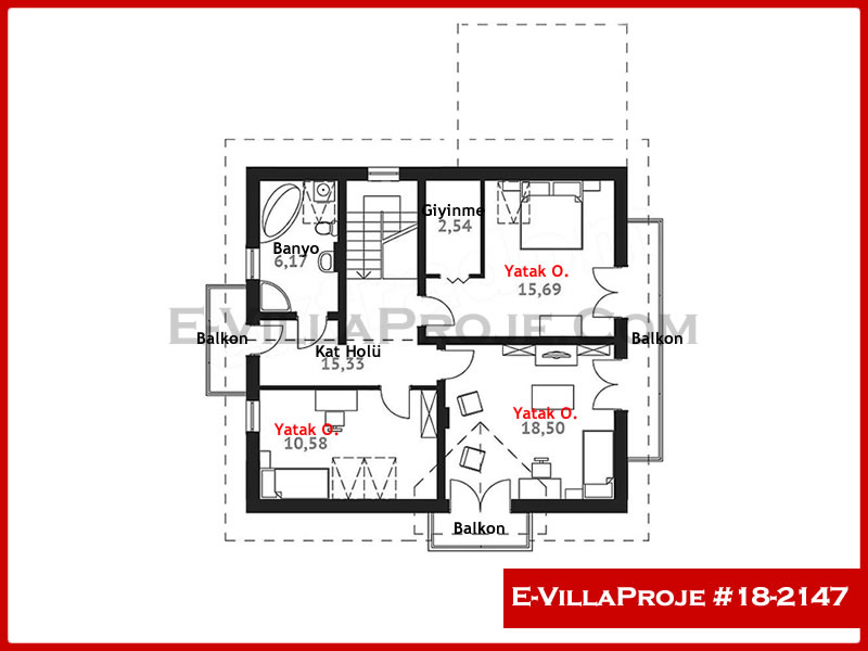Model 18-2147 — 217 m², 2 storeys thumbnail 3