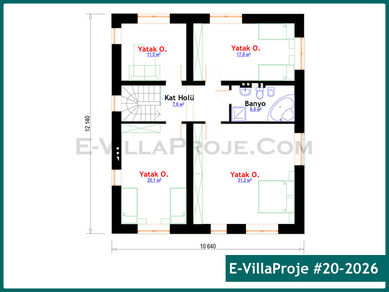 Model 20-2026 — 217 m², 2 storeys thumbnail 3