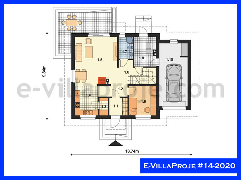 Model 14-2020 — 217 m², 2 storeys thumbnail 2