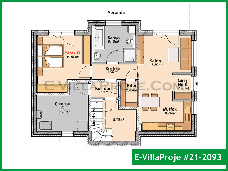 Model 21-2093 — 217 m², 3 Kat thumbnail 4