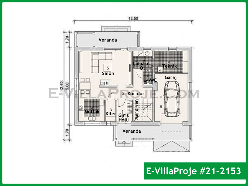 Model 21-2153 — 218 m², 2 storeys thumbnail 2