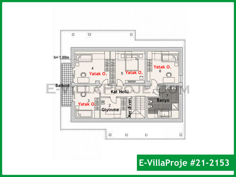 Model 21-2153 — 218 m², 2 storeys thumbnail 3