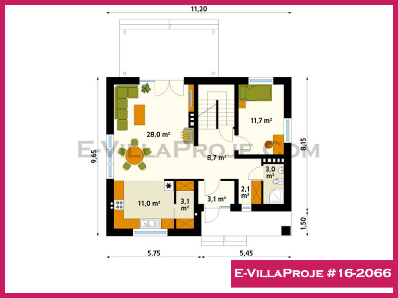 Model 16-2066 — 218 m², 2 Kat thumbnail 2