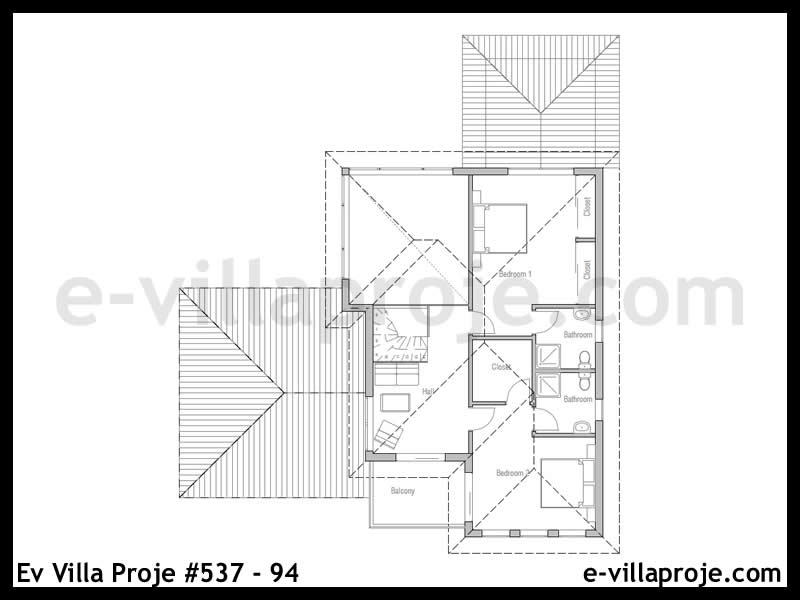 Modell 537-94 — 218 m², 2 Geschosse thumbnail 3