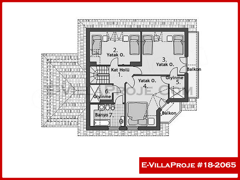Model 18-2065 — 218 m², 2 Kat thumbnail 3