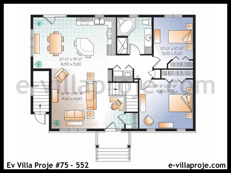 Model 75-552 — 219 m², 2 Kat thumbnail 2