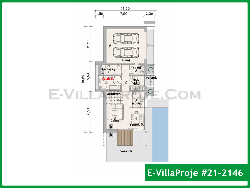 Model 21-2146 — 219 m², 2 storeys thumbnail 2