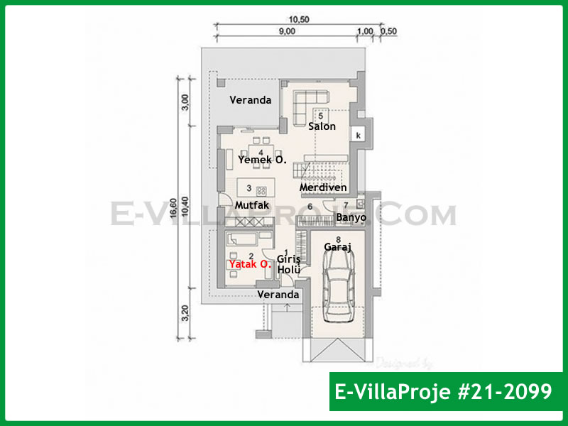 Model 21-2099 — 219 m², 2 Kat thumbnail 2