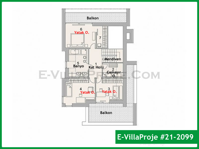 Model 21-2099 — 219 m², 2 Kat thumbnail 3