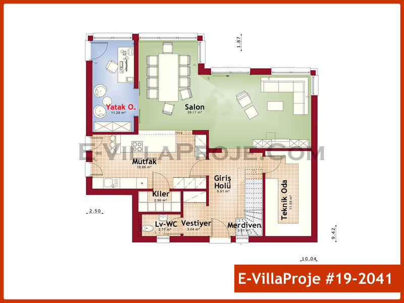 Model 19-2041 — 219 m², 2 storeys thumbnail 2