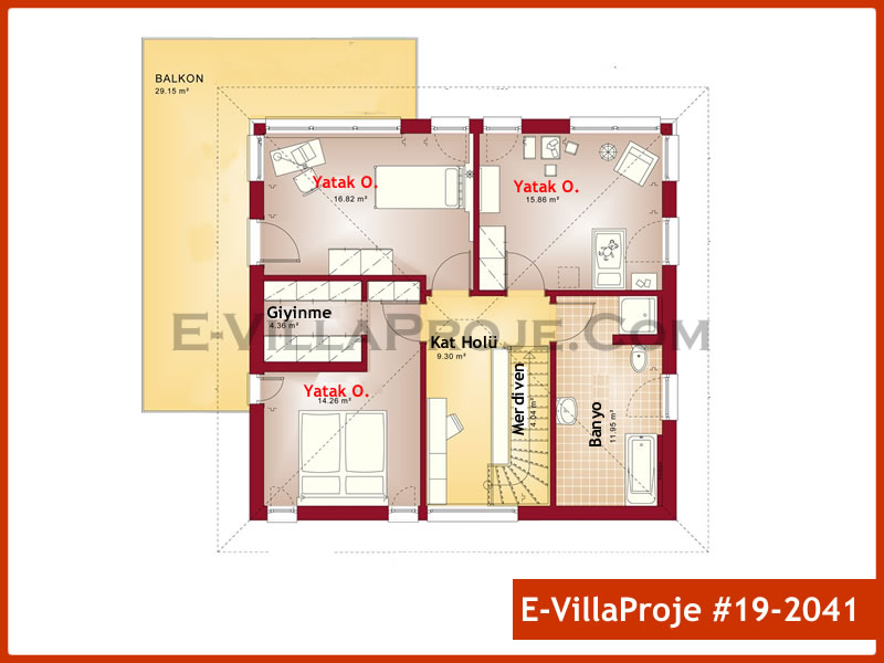 Model 19-2041 — 219 m², 2 storeys thumbnail 3