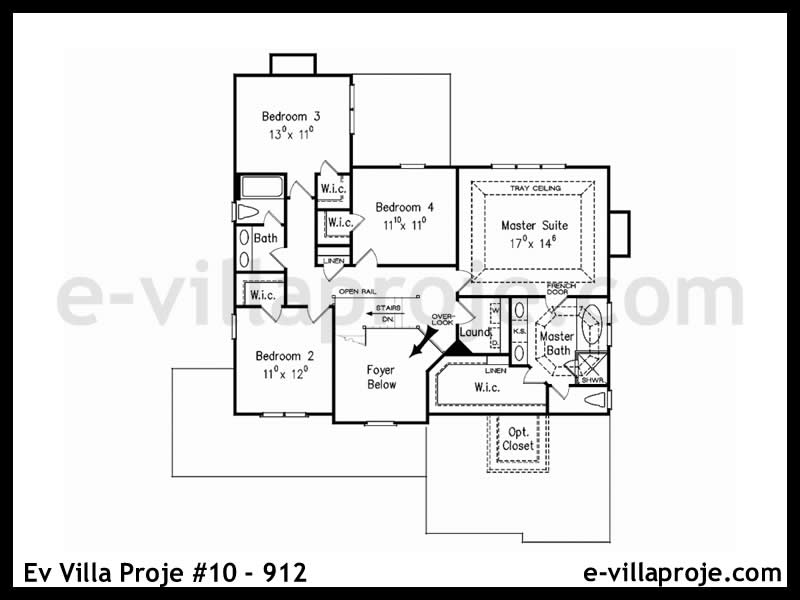 Modell 10-912 — 220 m², 2 Geschosse thumbnail 3