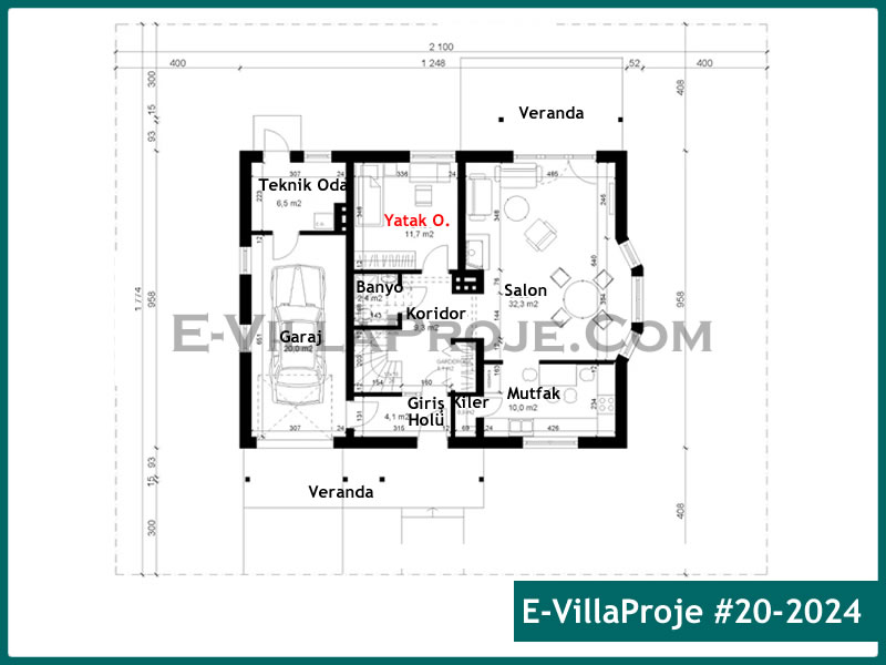 Model 20-2024 — 221 m², 2 Kat thumbnail 2