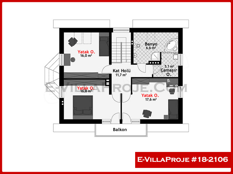 Model 18-2106 — 221 m², 2 Kat thumbnail 3