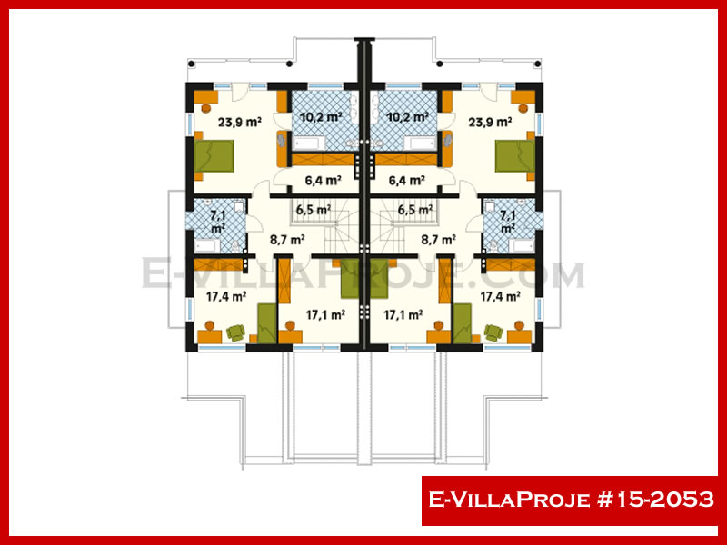 Model 15-2053 — 221 m², 2 storeys thumbnail 3