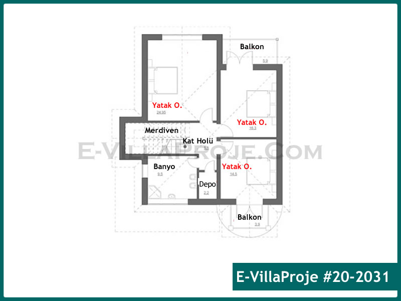 Model 20-2031 — 224 m², 2 Kat thumbnail 3