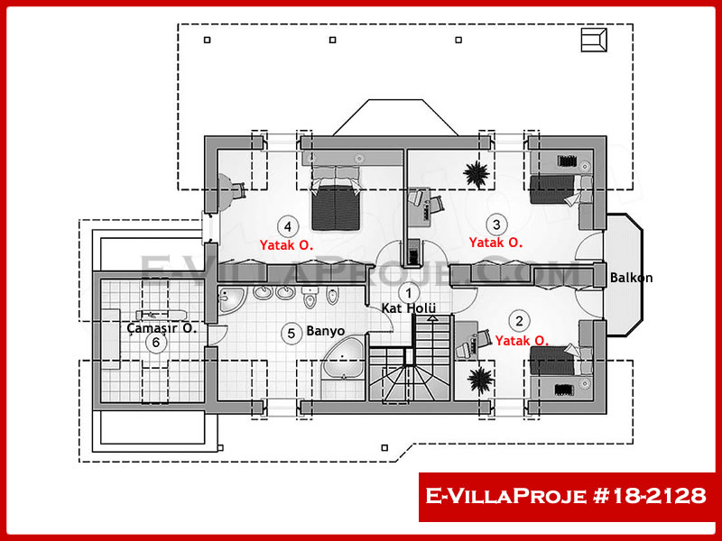 Modell 18-2128 — 224 m², 1 Geschoss thumbnail 3
