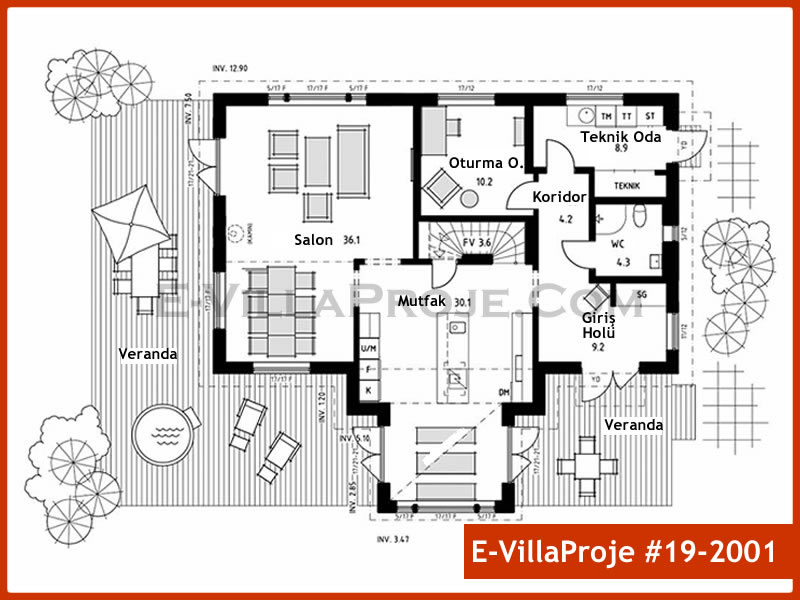 Model 19-2001 — 226 m², 2 Kat thumbnail 2
