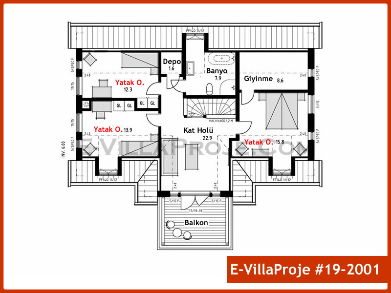 Model 19-2001 — 226 m², 2 Kat thumbnail 3