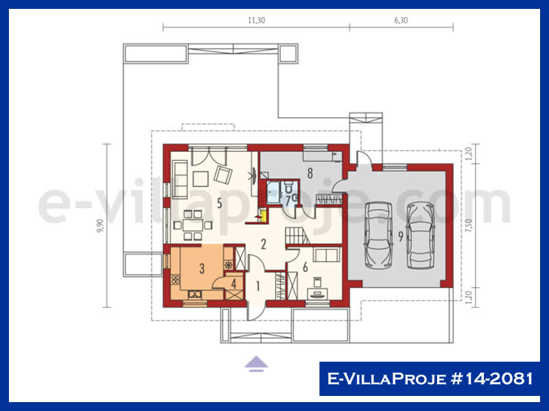 Model 14-2081 — 226 m², 2 Kat thumbnail 2