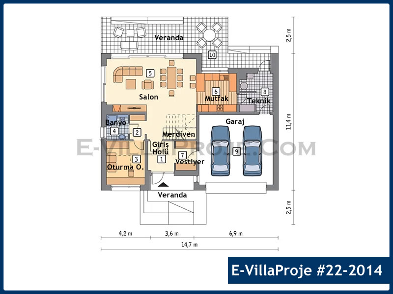 Model 22-2014 — 228 m², 2 Kat thumbnail 2