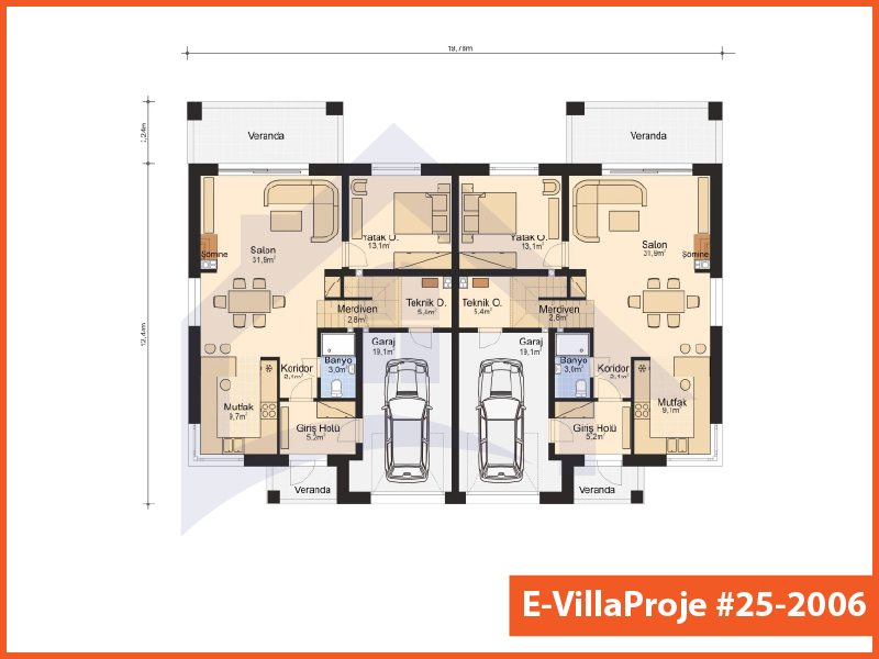 Model 25-2006 — 229 m², 2 kat thumbnail 2