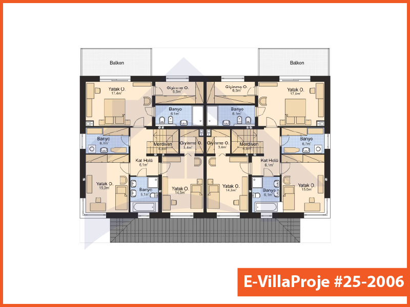 Model 25-2006 — 229 m², 2 kat thumbnail 3