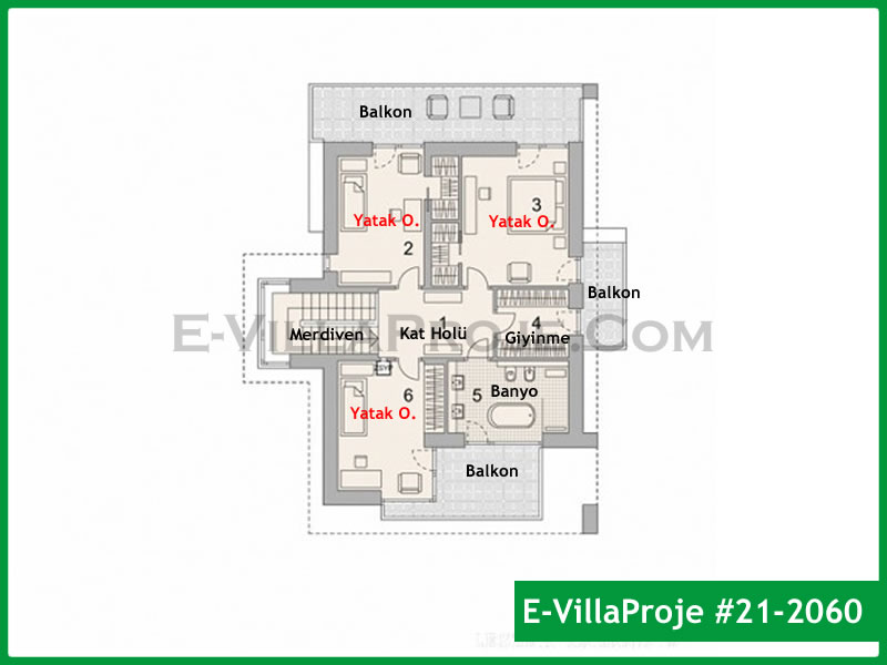 Modell 21-2060 — 229 m², 2 Geschosse thumbnail 3