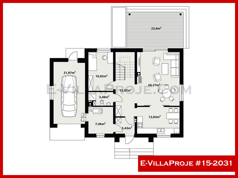 Modell 15-2031 — 230 m², 2 Geschosse thumbnail 2