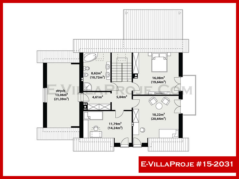 Modell 15-2031 — 230 m², 2 Geschosse thumbnail 3