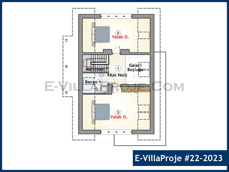 Model 22-2023 — 230 m², 2 Kat thumbnail 3