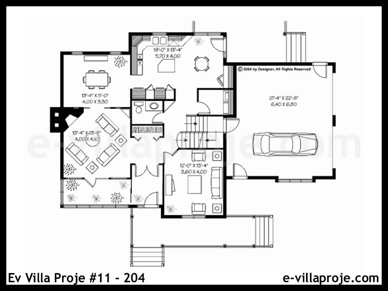 Model 11-204 — 230 m², 2 storeys thumbnail 2