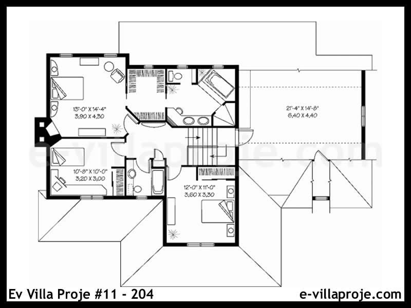Model 11-204 — 230 m², 2 storeys thumbnail 3