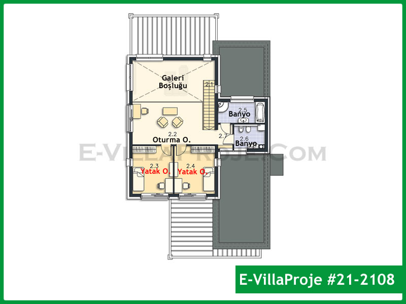 Modell 21-2108 — 230 m², 2 Geschosse thumbnail 3