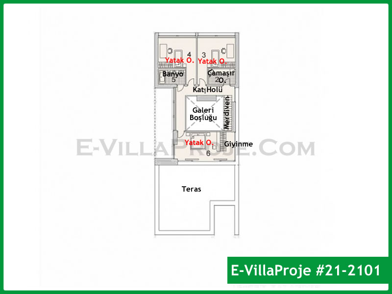 Model 21-2101 — 233 m², 2 Kat thumbnail 3
