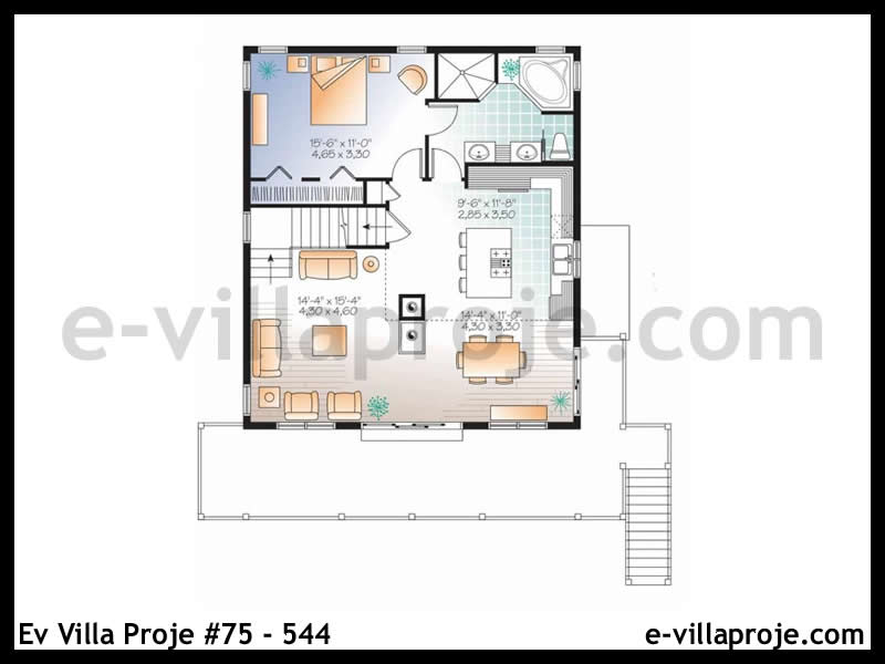 Model 75-544 — 233 m², 3 Kat thumbnail 2