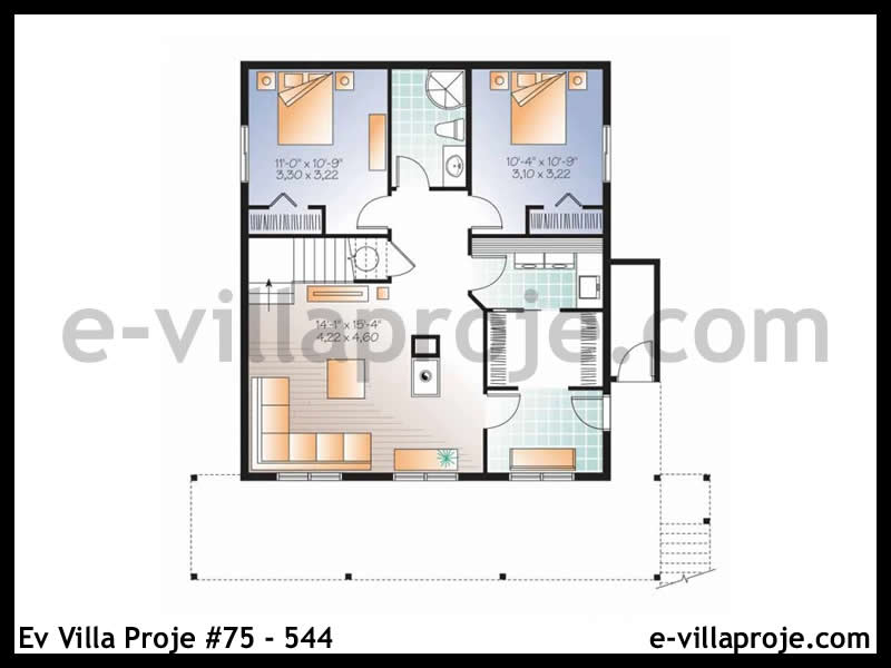 Model 75-544 — 233 m², 3 Kat thumbnail 4