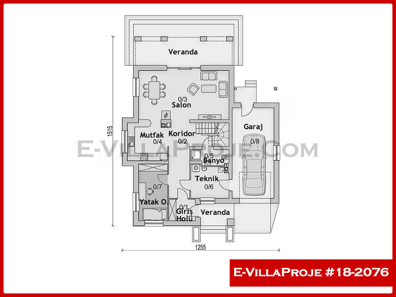 Model 18-2076 — 234 m², 2 Kat thumbnail 2