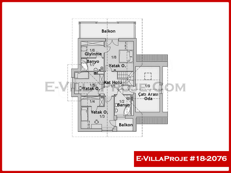 Model 18-2076 — 234 m², 2 Kat thumbnail 3