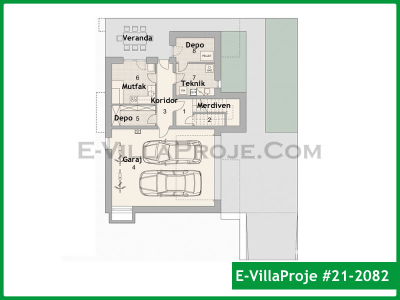 Model 21-2082 — 234 m², 2 Kat thumbnail 4
