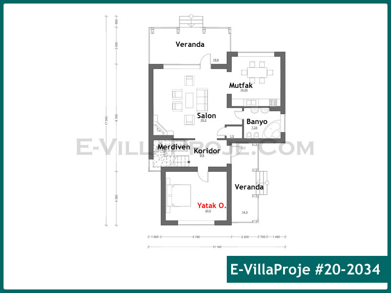 Modell 20-2034 — 234 m², 2 Geschosse thumbnail 2