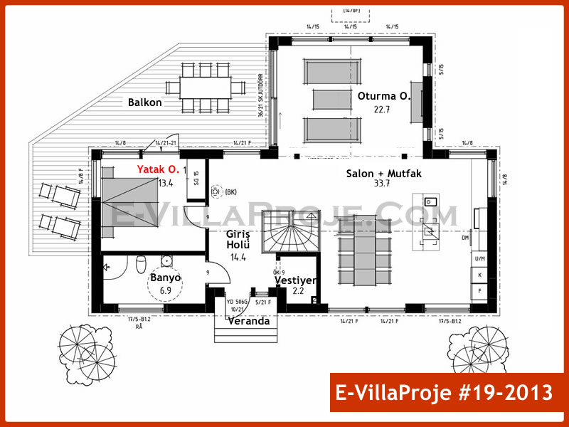 Modell 19-2013 — 234 m², 2 Geschosse thumbnail 2