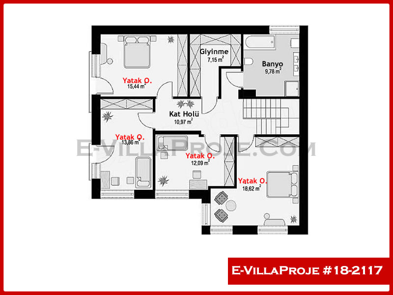 Model 18-2117 — 235 m², 2 Kat thumbnail 3